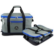 Wholesale - *OUTSIDE OF CA* 48 Can - 30 Bottle Grey/Blue Soft Cooler C/P 16, UPC: 815886014412